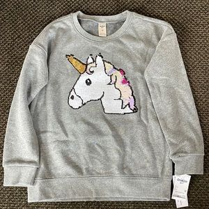 Oshkosh sweatshirt NWT girls size 10